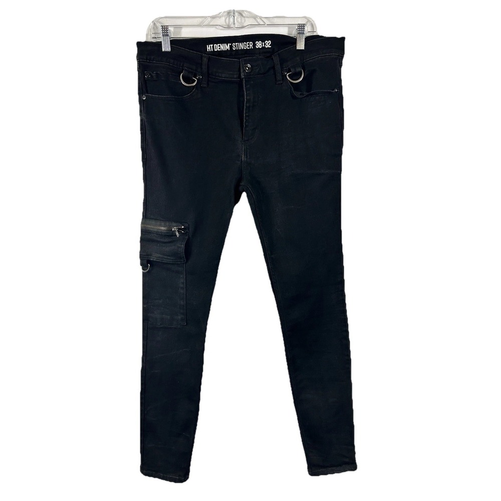 Hot Topic‎ HT Stinger Men's Jeans Size 38x32 Gothic Punk Grunge Rock Biker